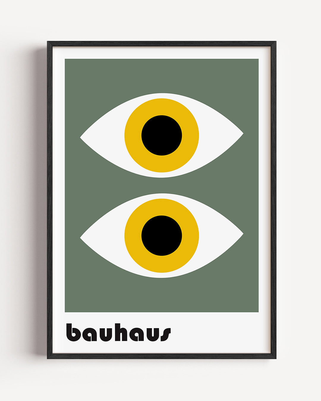 Oogvormen en kleur Poster