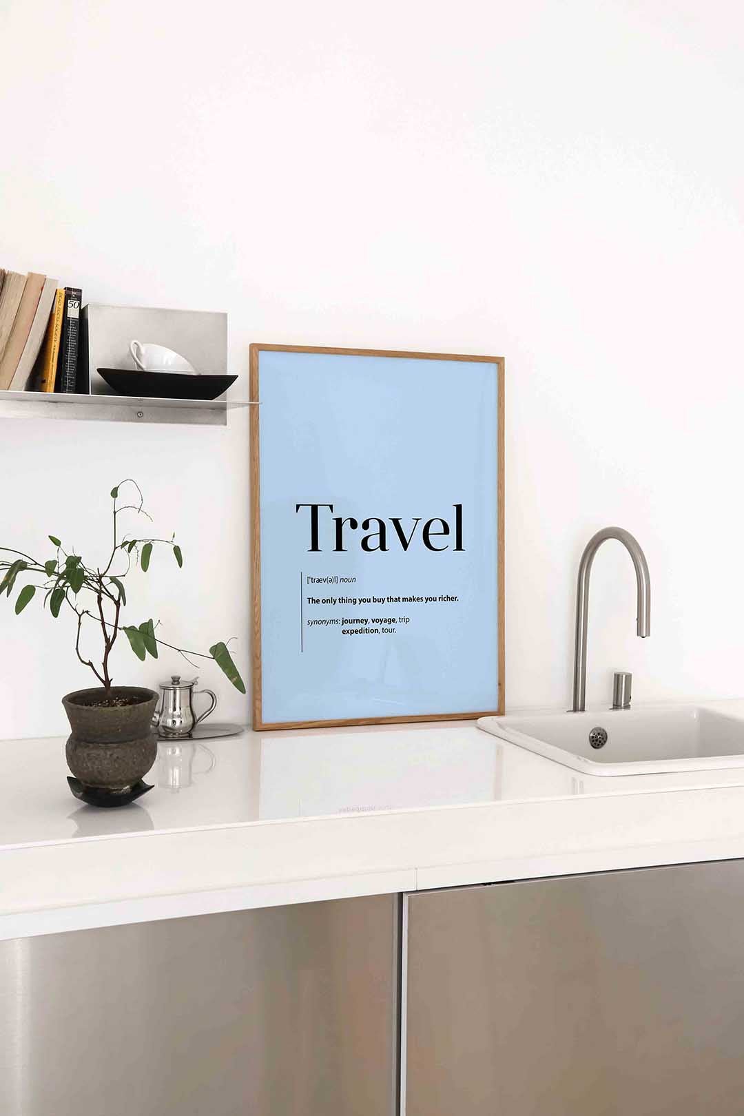 Travel definitie Poster