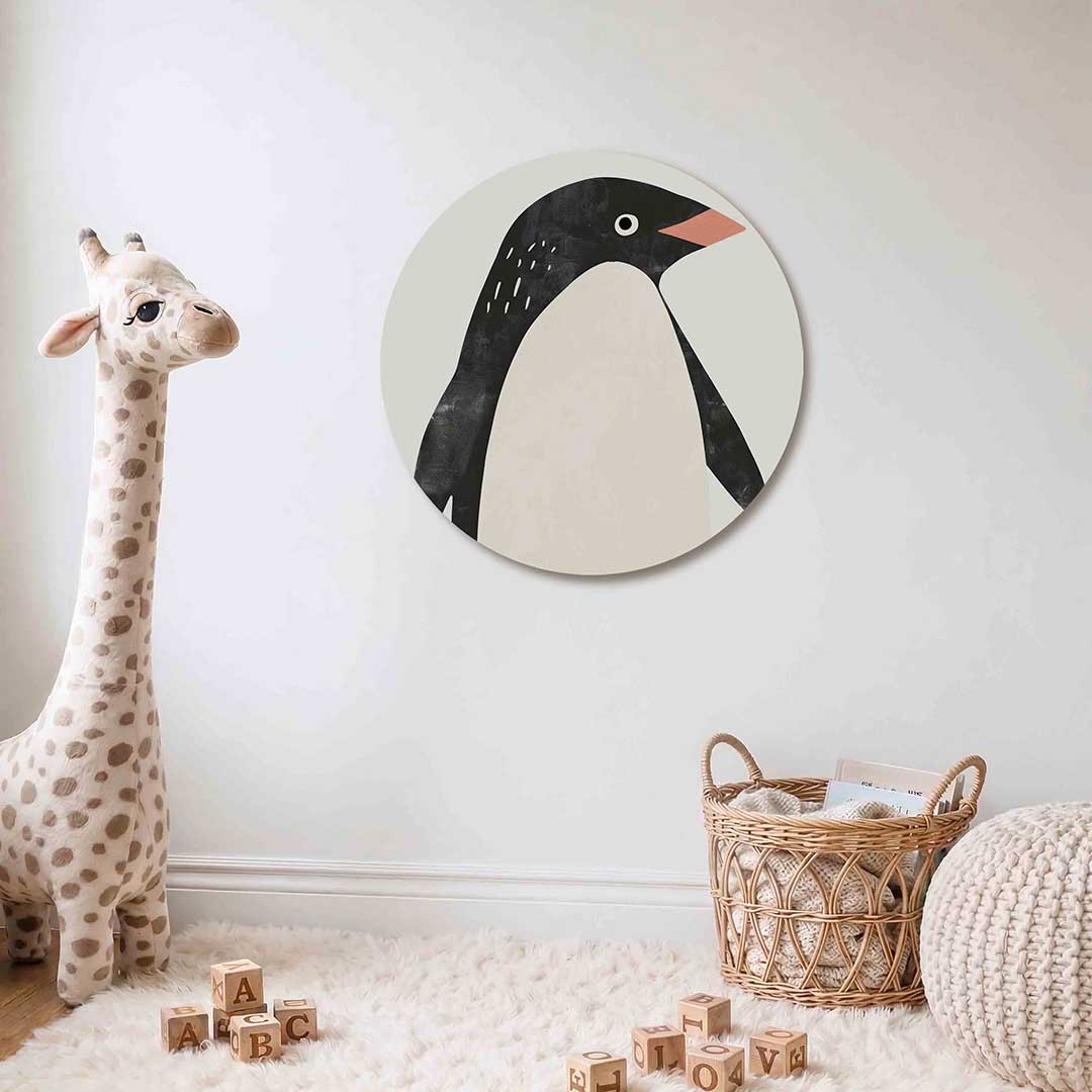 Pinguïn Muurcirkel