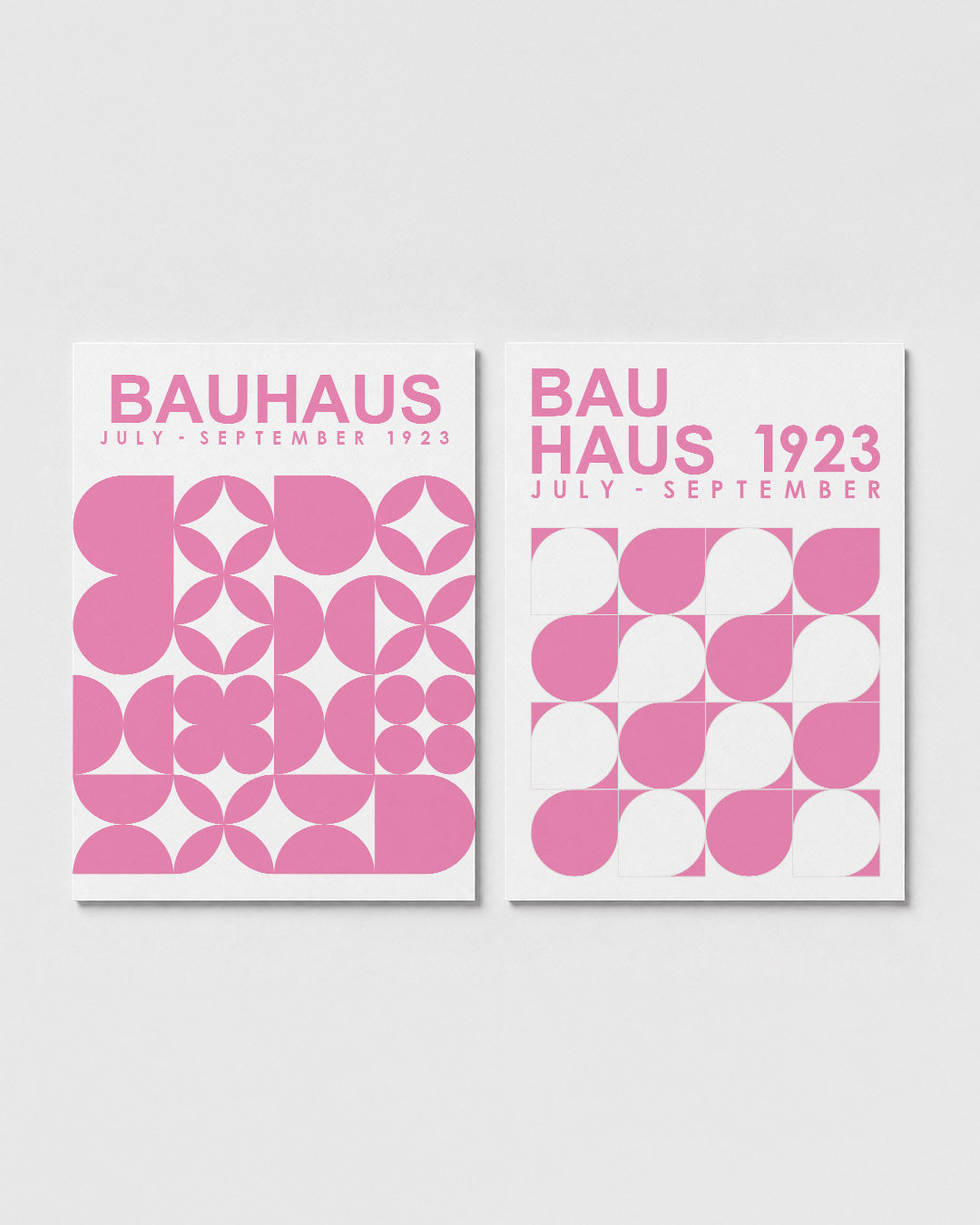 Vormen en vlakken Posterset