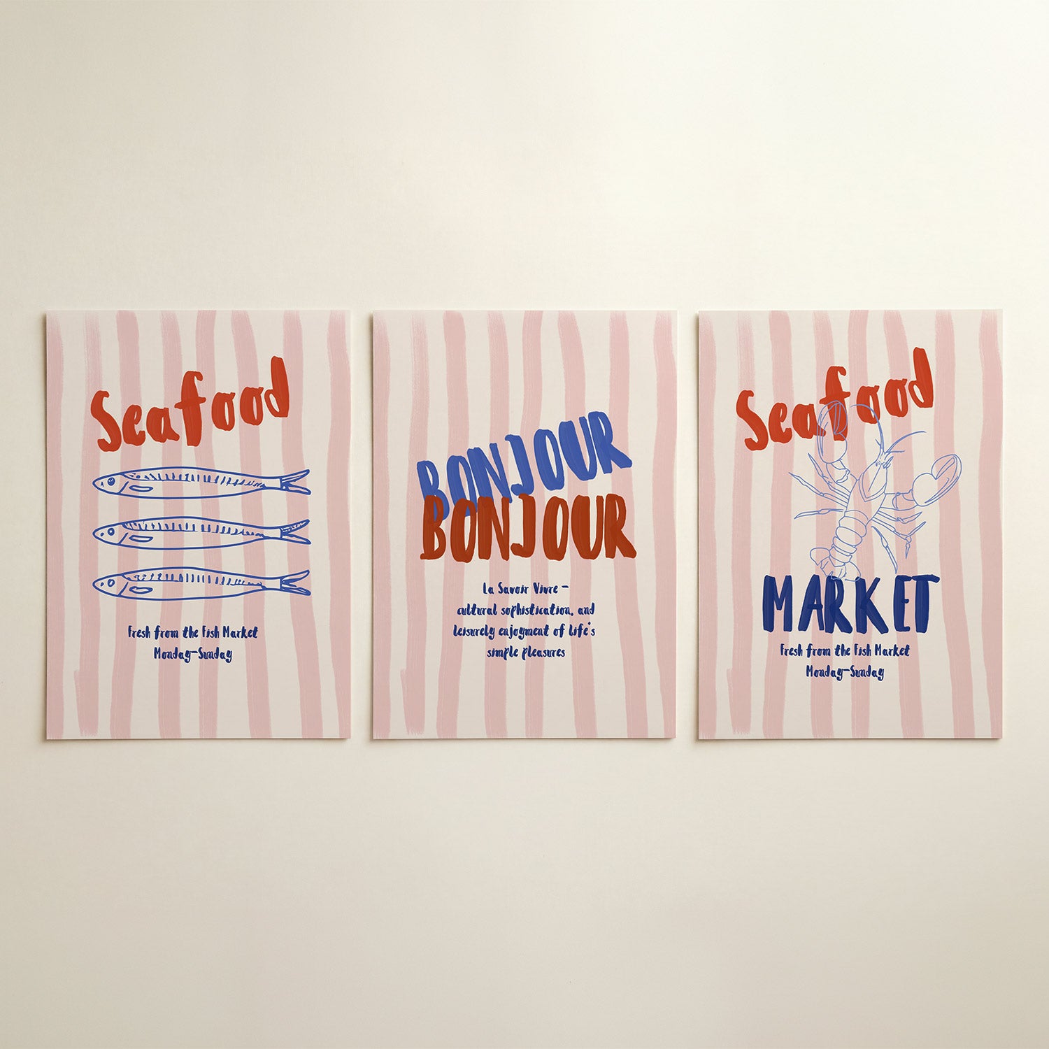 Visuele eenvoud Posterset