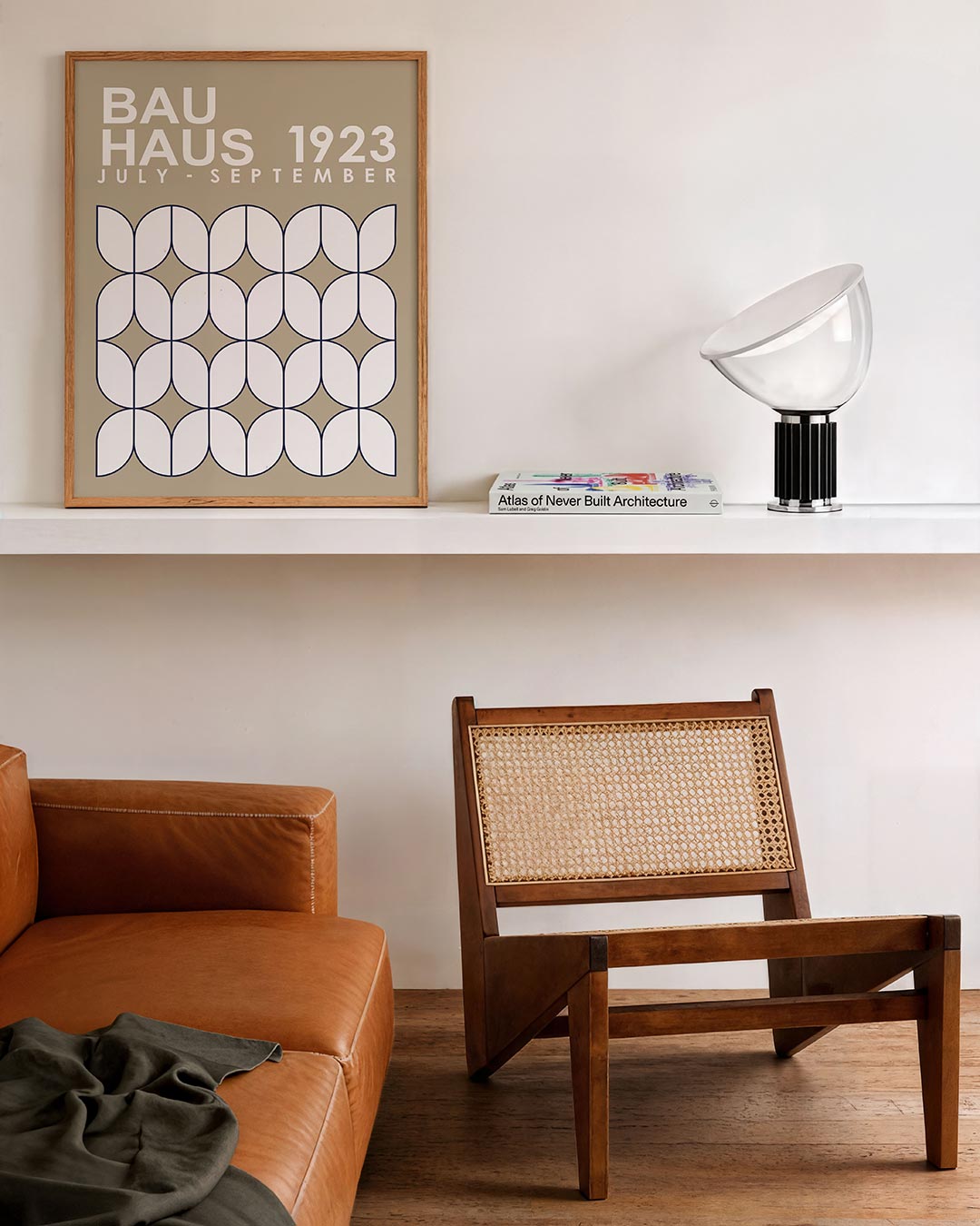 Vormritme en lijnen Poster