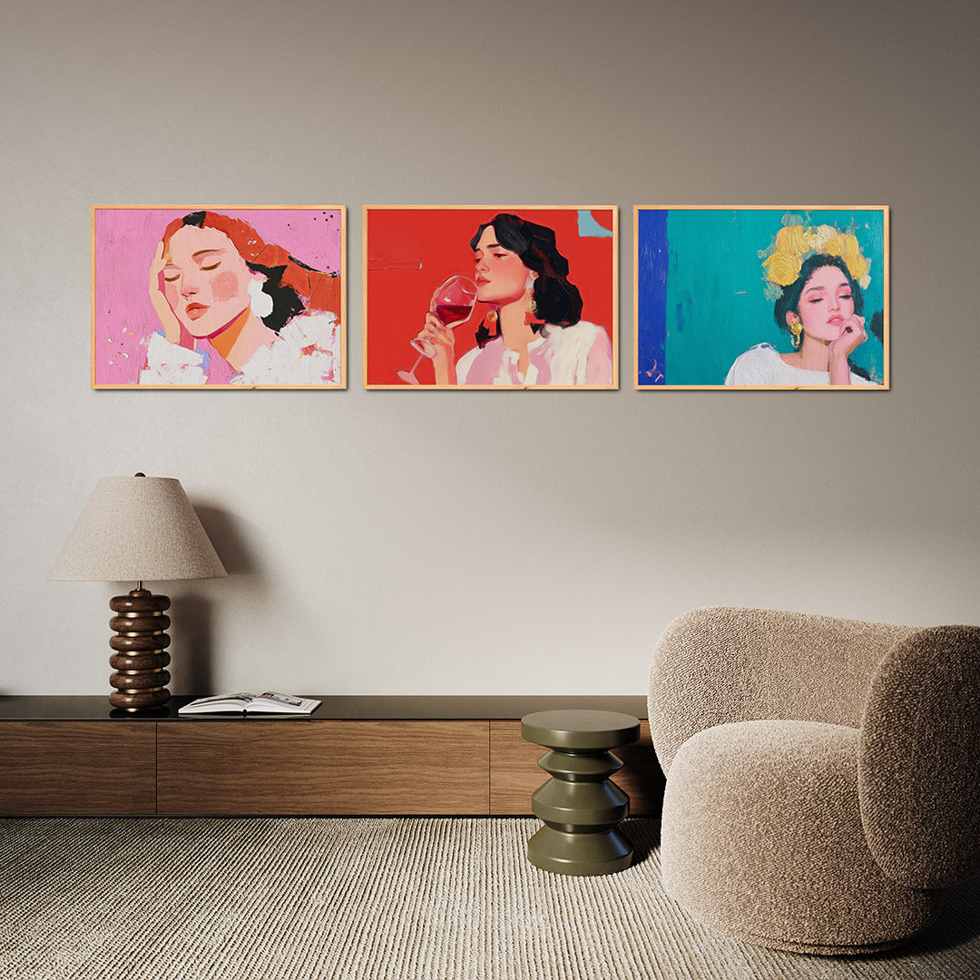 Kleurrijke droom Posterset