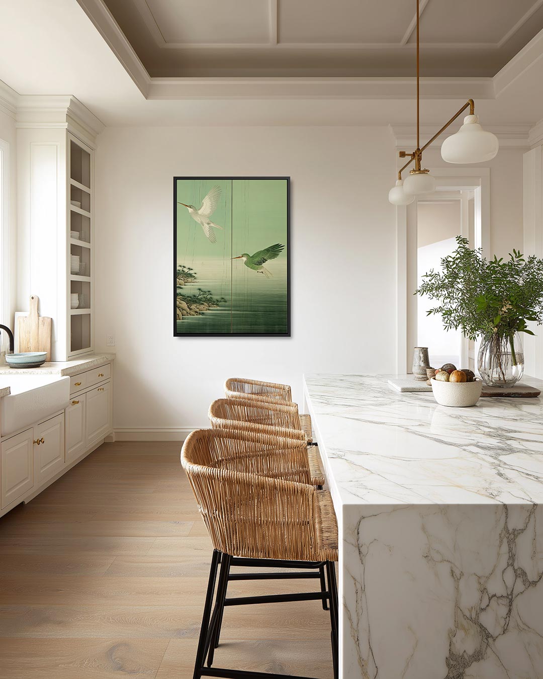 Vliegende vogels Kunstwerk