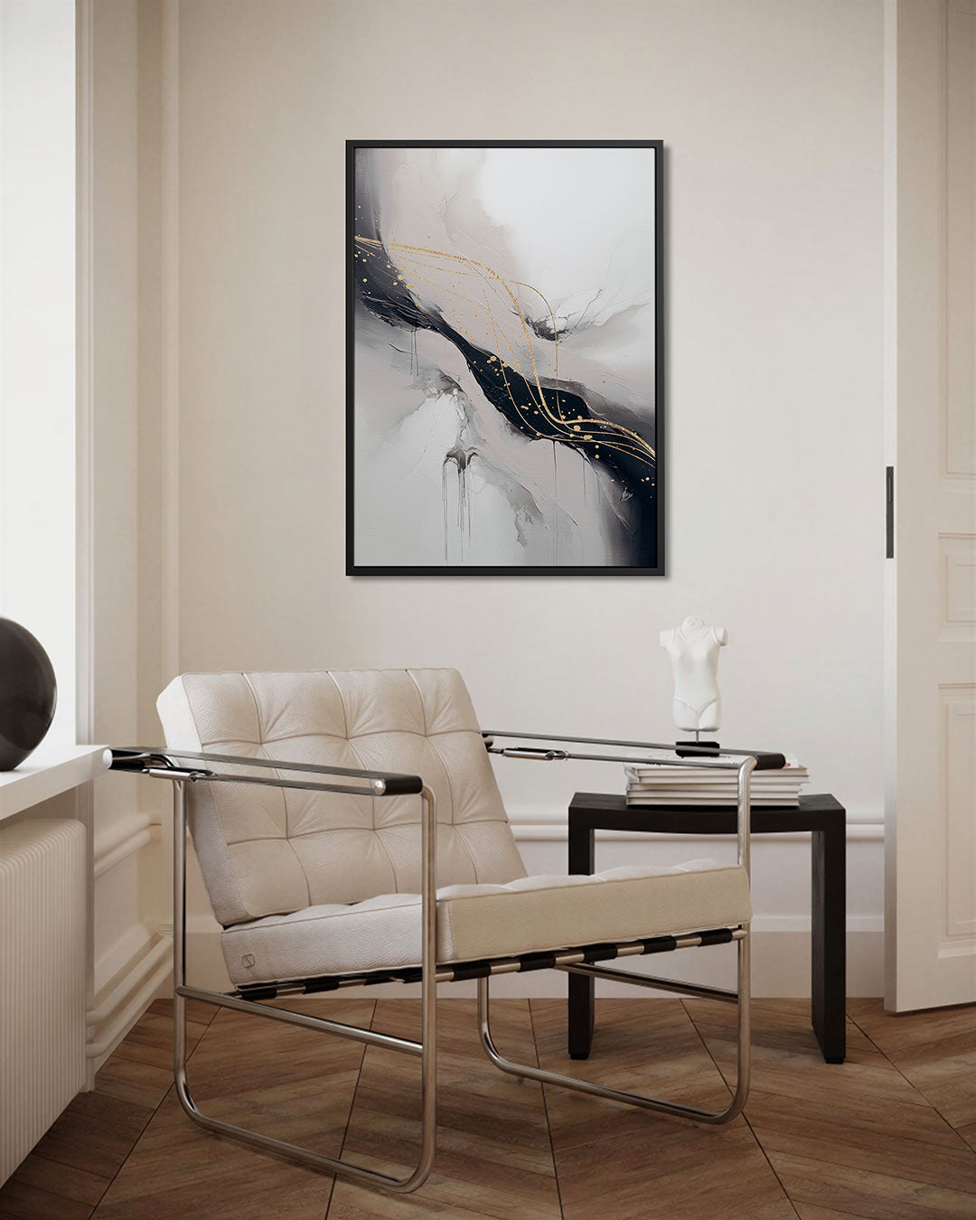 Dynamische lijnen Kunstwerk