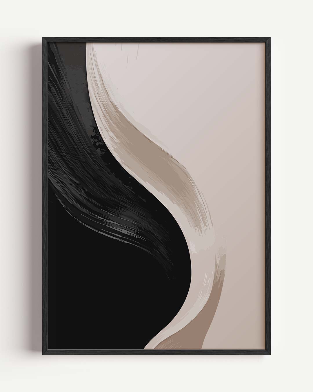 Elegante Golfbeweging Wanddecoratie Poster-WallArtistic