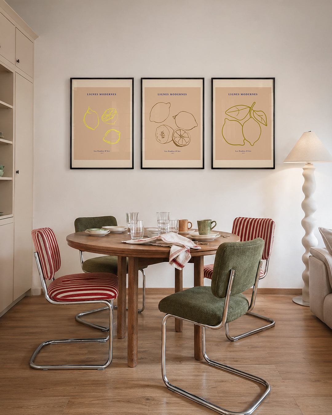 Citroen lijnen Posterset