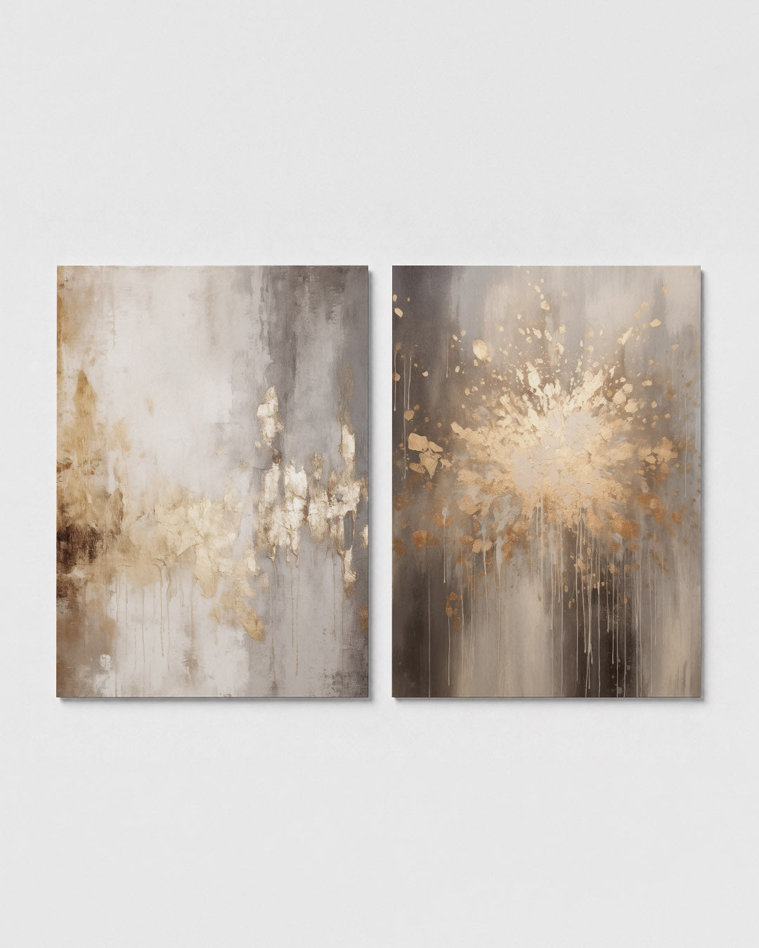 Gouden vervaging Posterset
