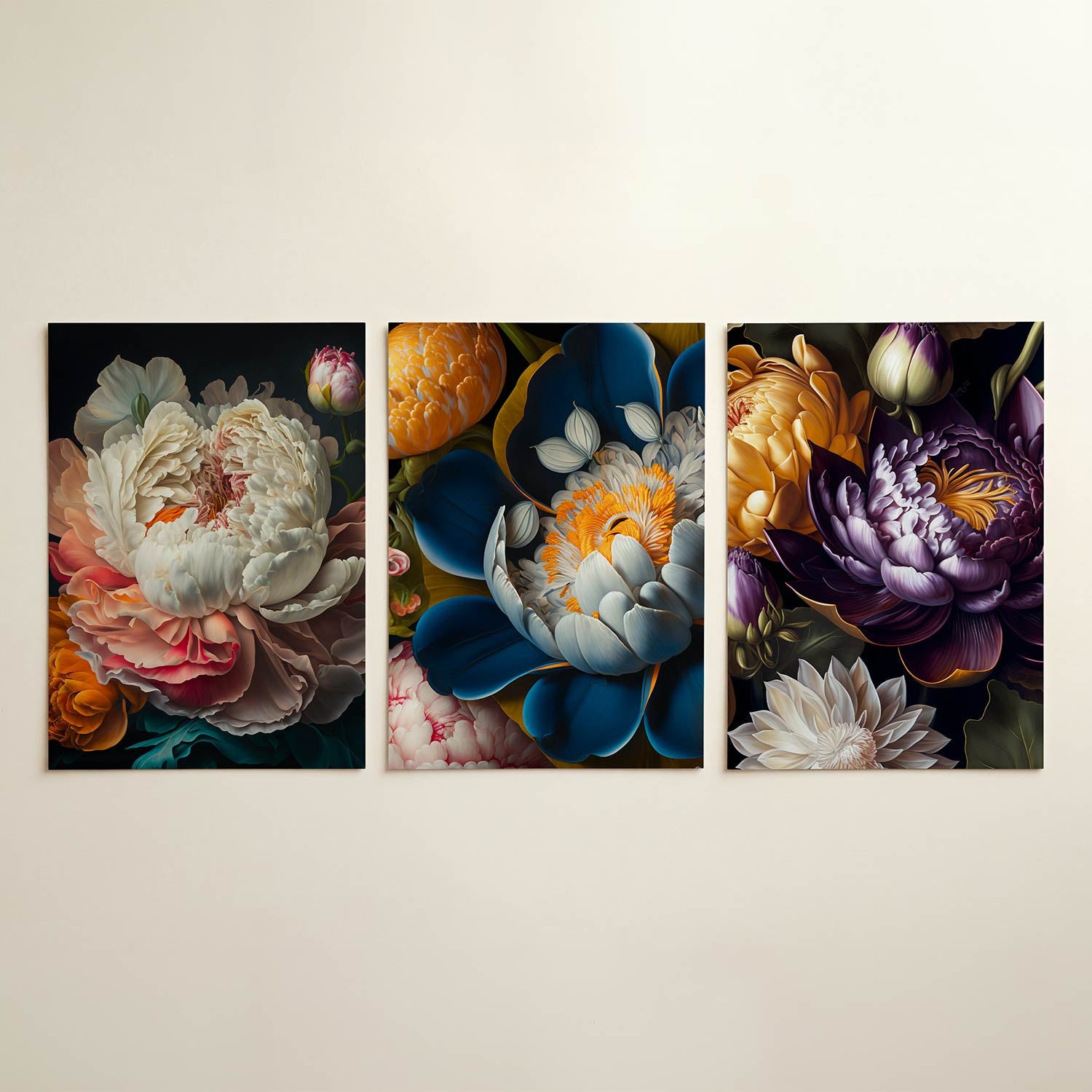 Bloemrijke pracht Posterset