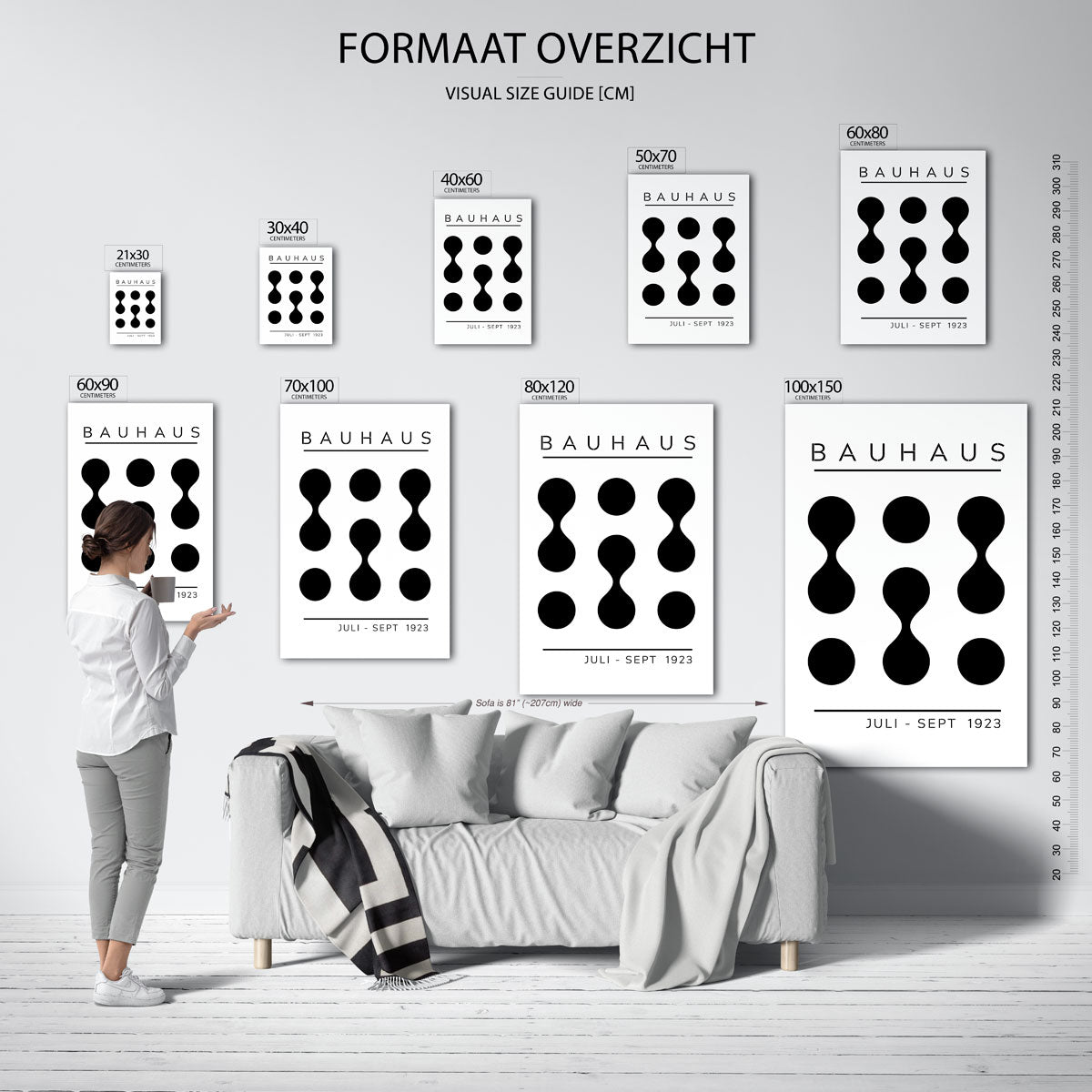 Vorm en balans Poster