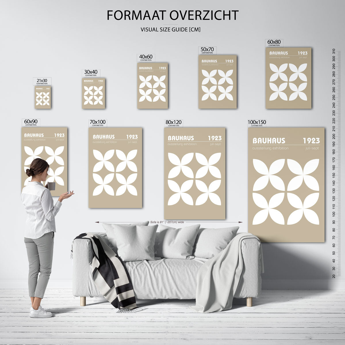 Vormen en vlakken Poster