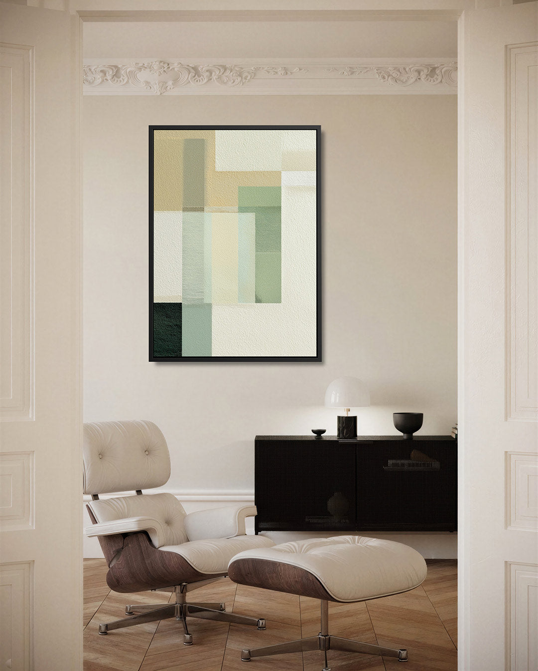 Geometrische vlakken Kunstwerk