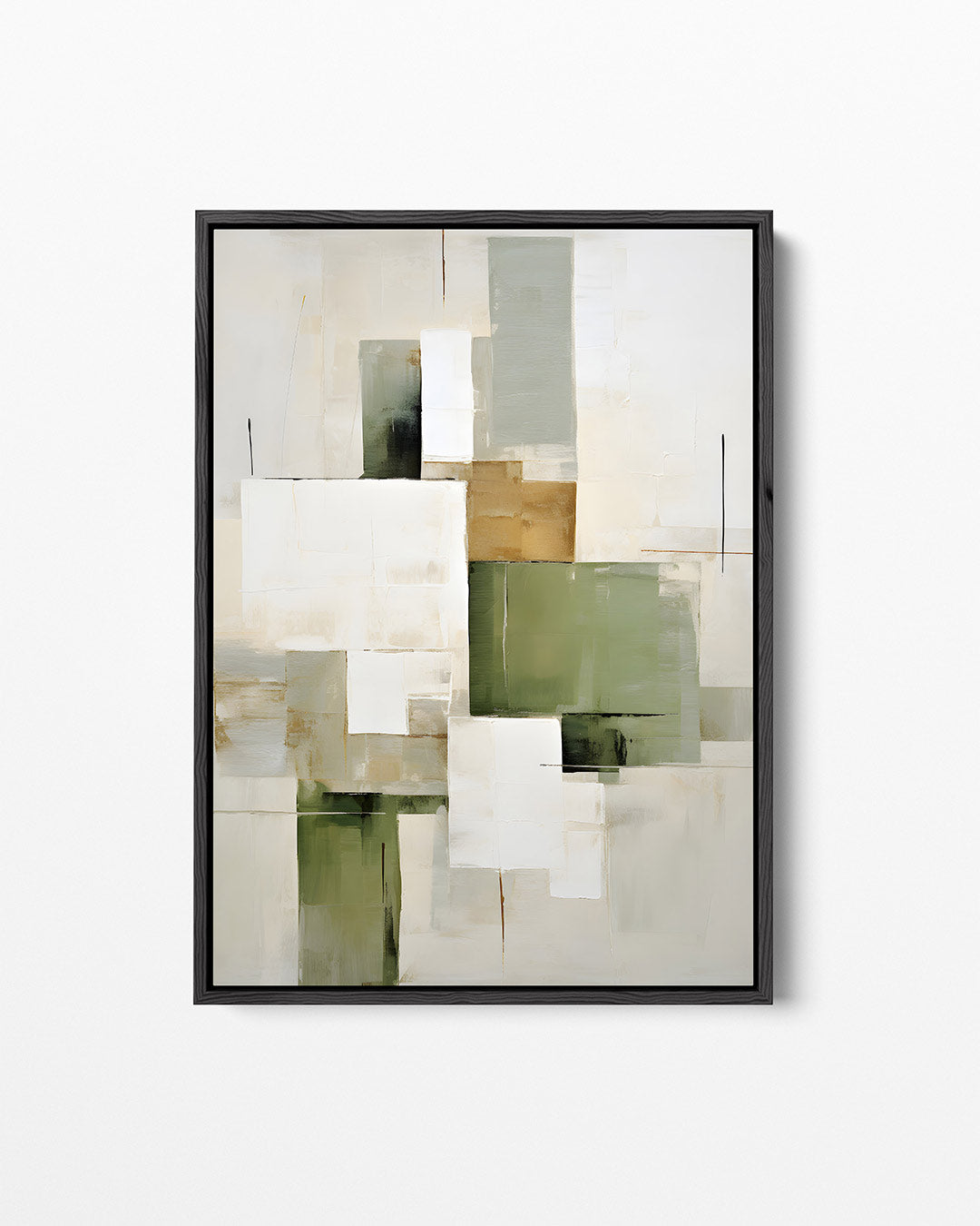 Geometrische compositie Kunstwerk