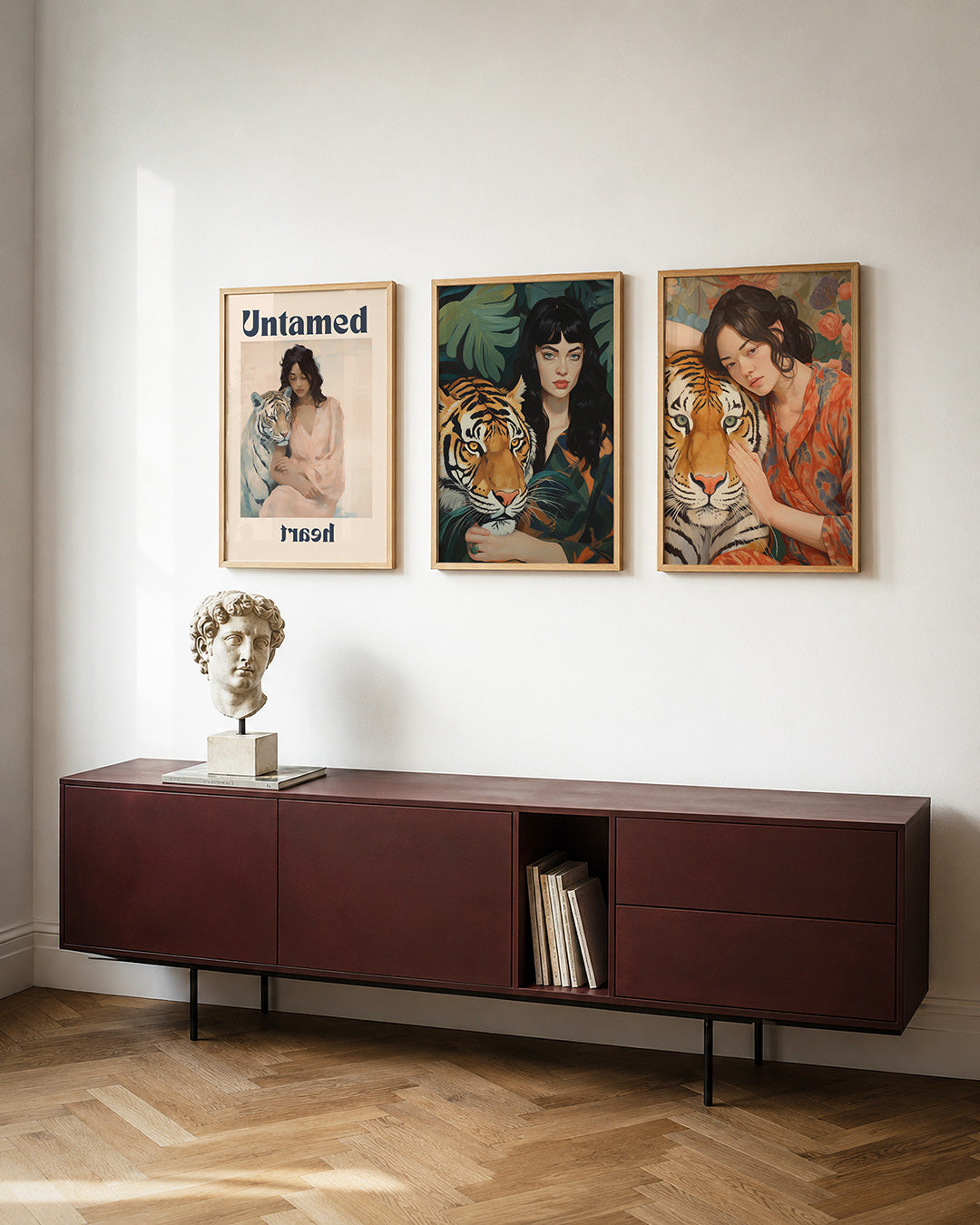 Dierlijke harmonie Posterset