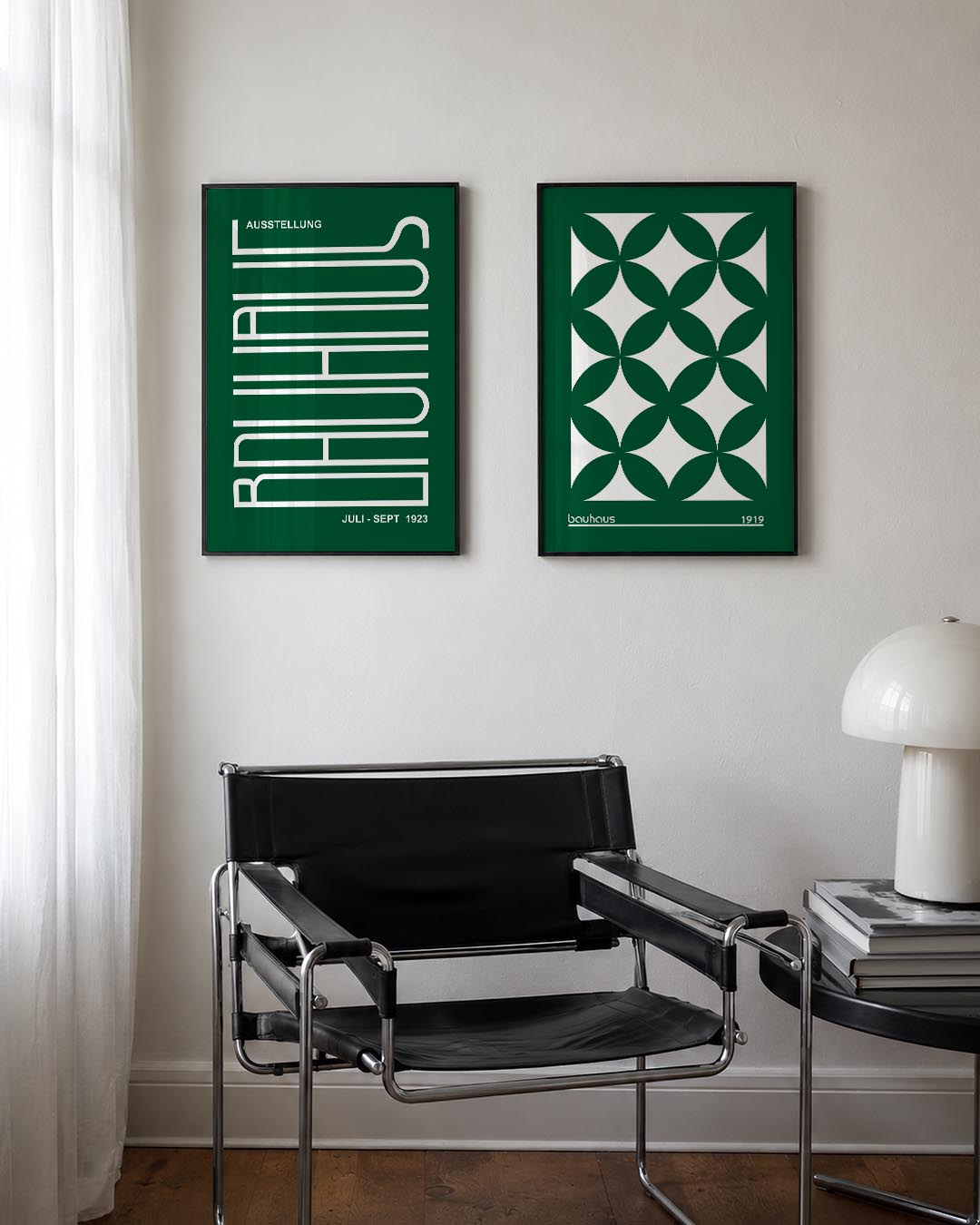 Lijnen en kleurvlakken Posterset