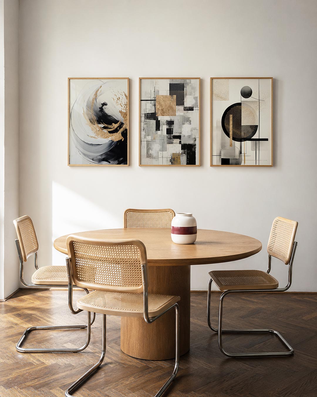 Gouden vortex Posterset