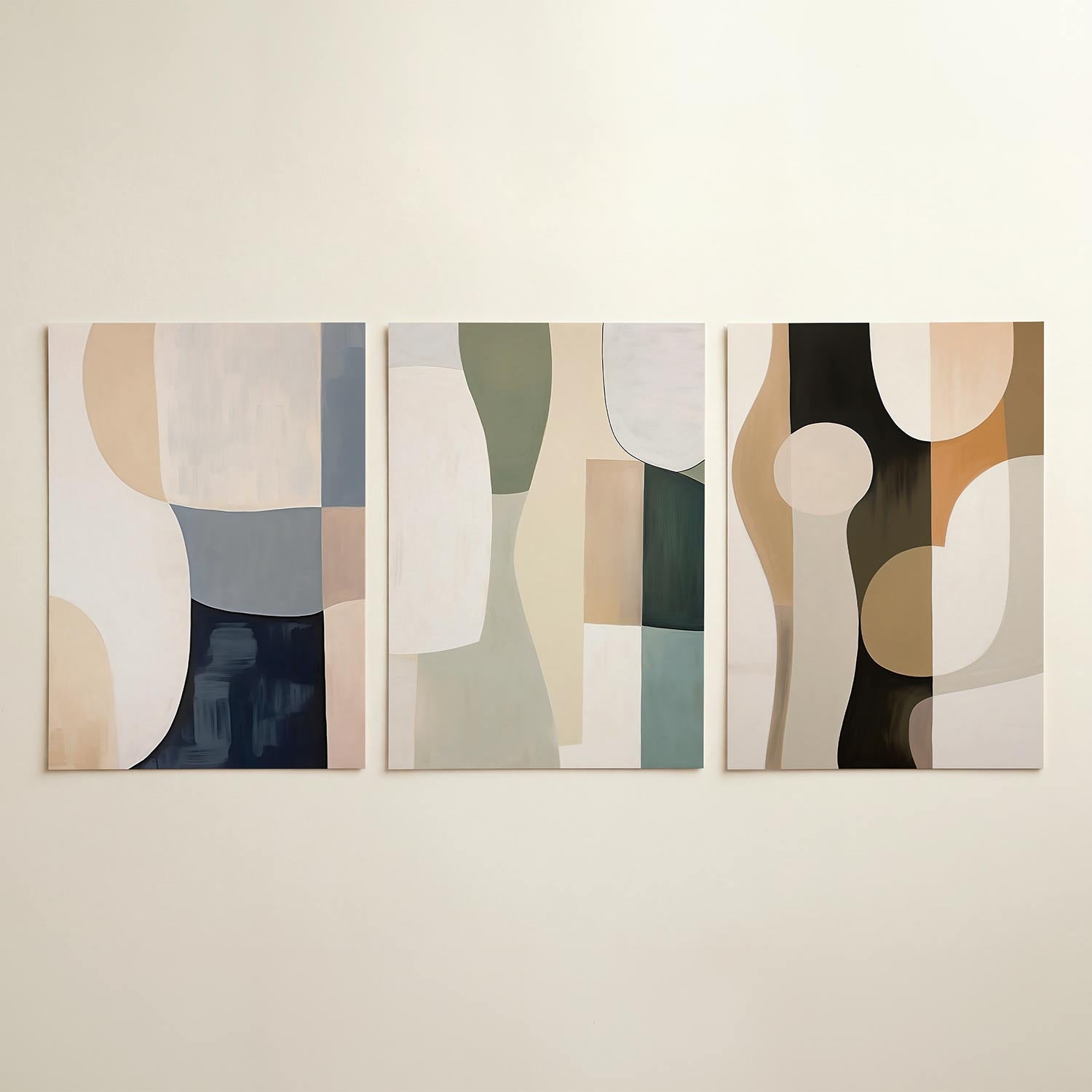 Vorm en kleurvlakken Posterset