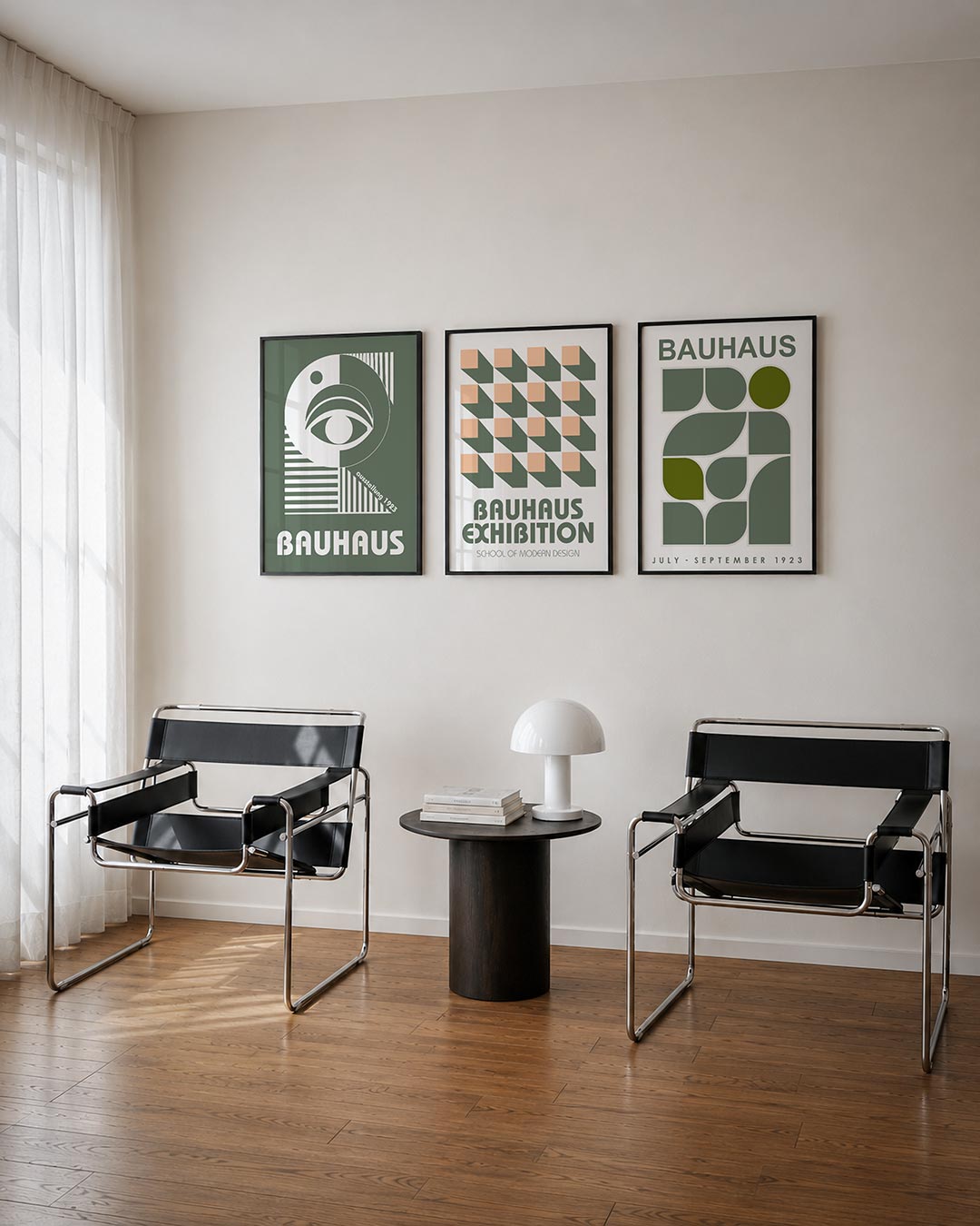 Oog en lijnen Posterset