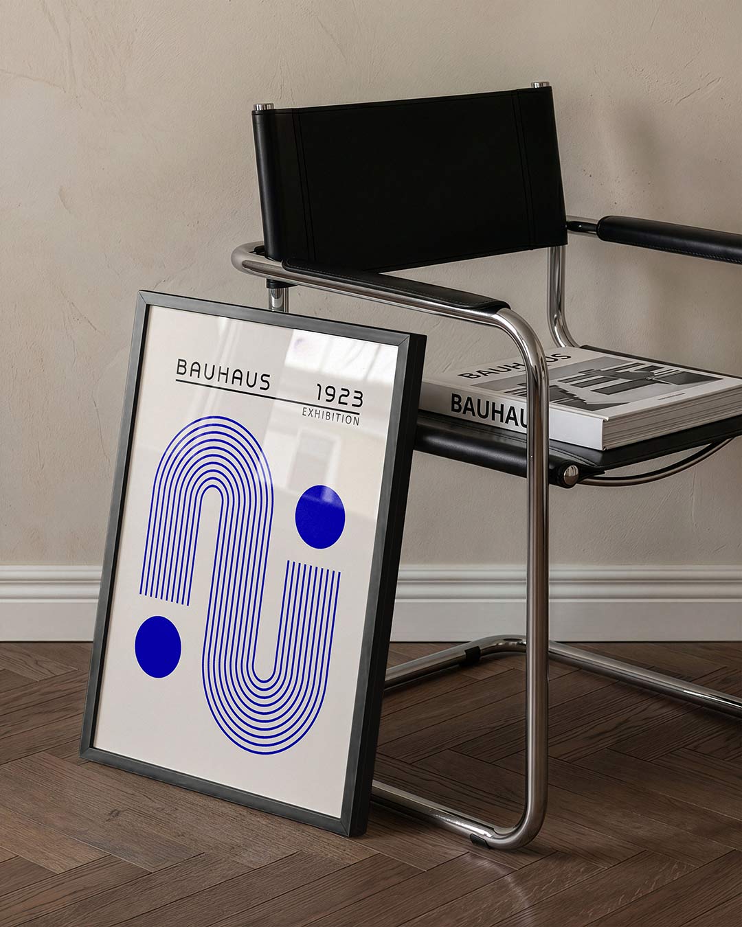 Lijnen en cirkels Poster