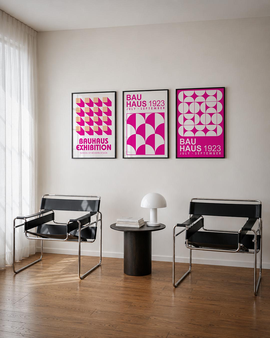 Vorm en schaduw Posterset