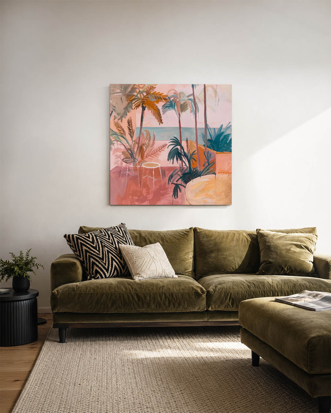 Tropische droomtuin Kunstwerk