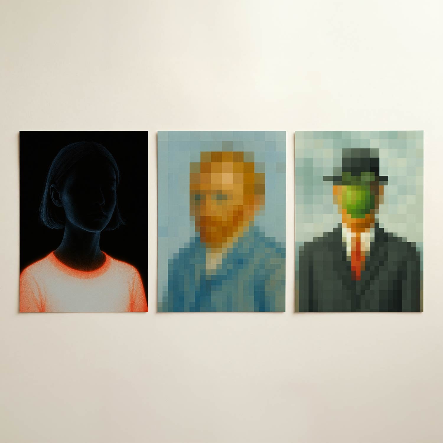 Licht en schaduw Posterset