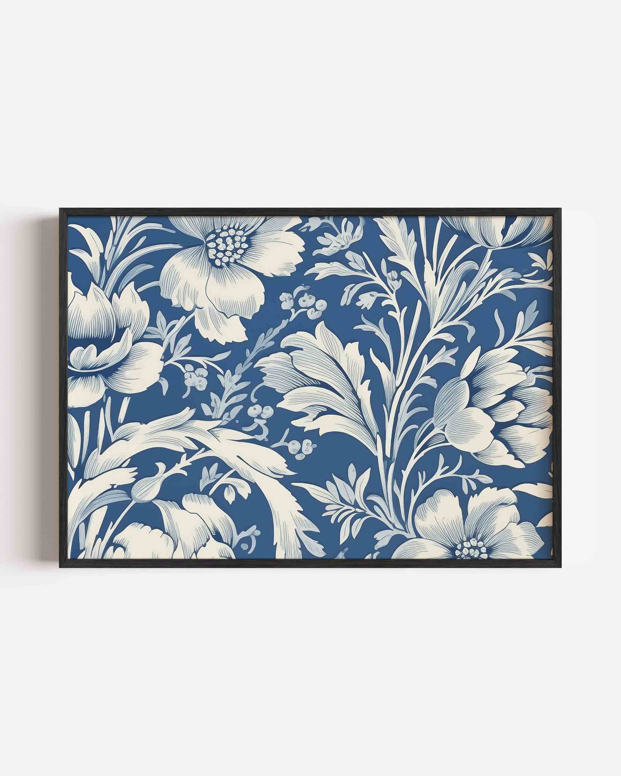 Bloemen en bladeren Poster