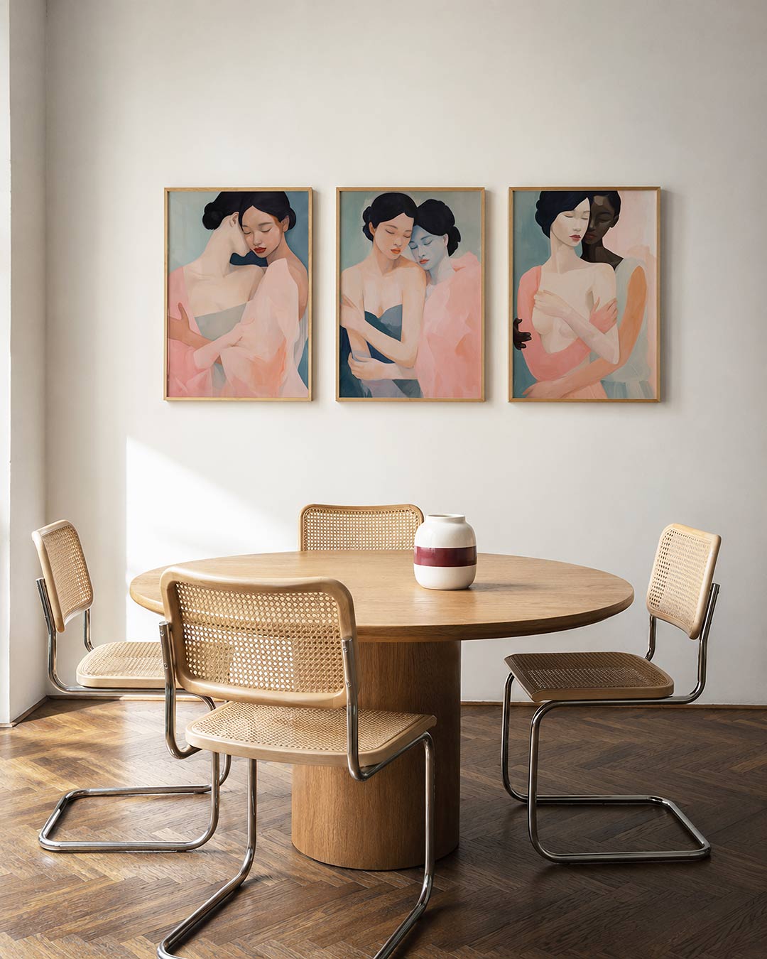 Zachte omhelzing Posterset
