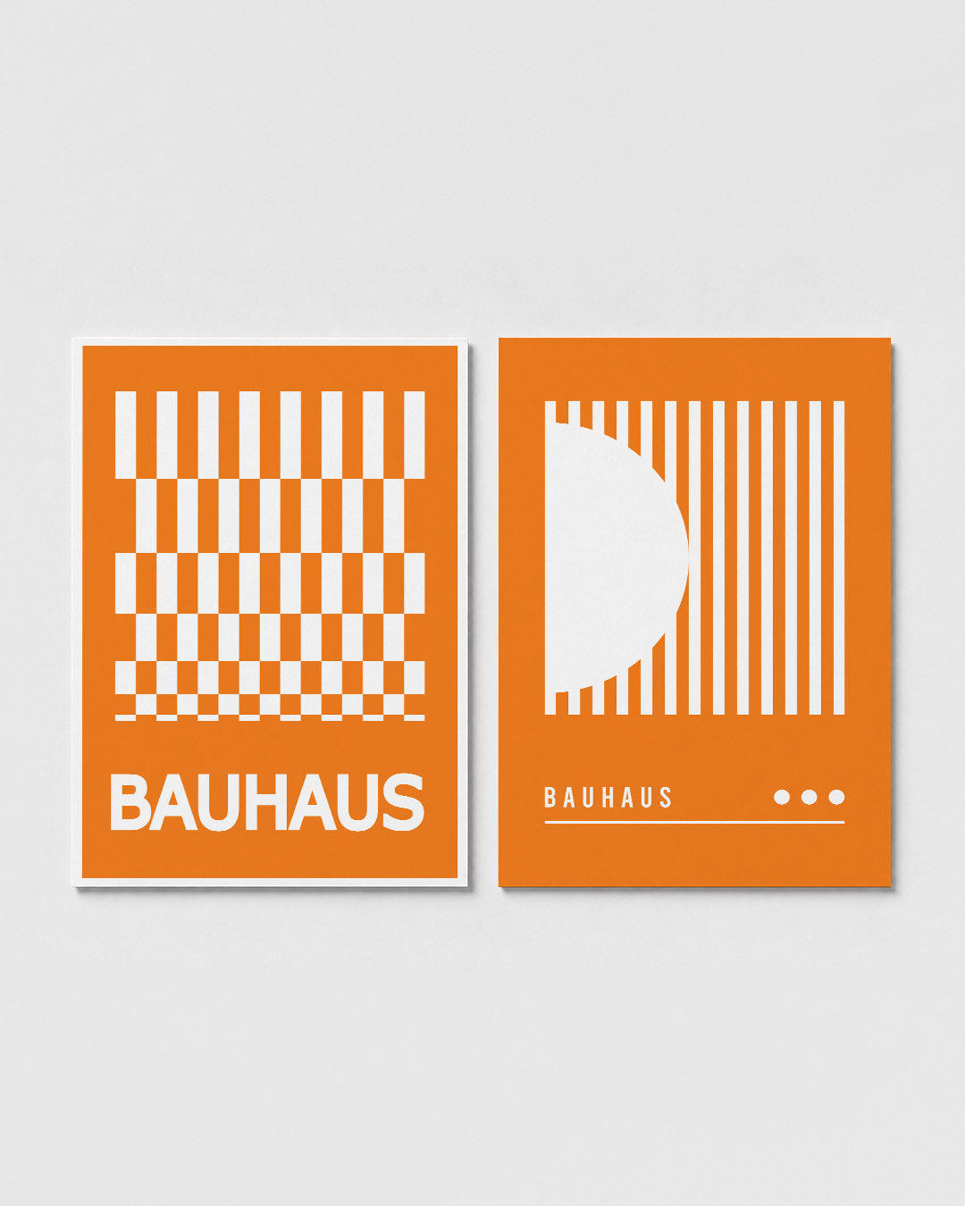 Kleurrijk vlakspel Posterset