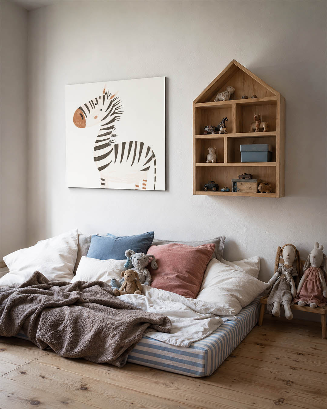 Speelse illustratie Kunstwerk