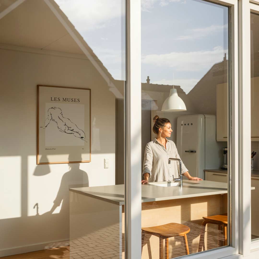 Minimalistische Kunstposter - Les Muses Poster-WallArtistic