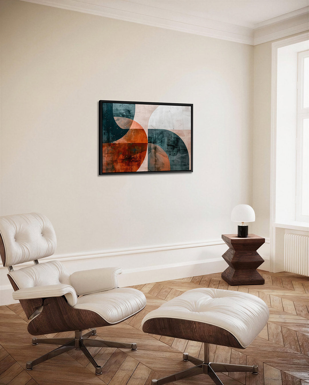Geometrische vormen Kunstwerk