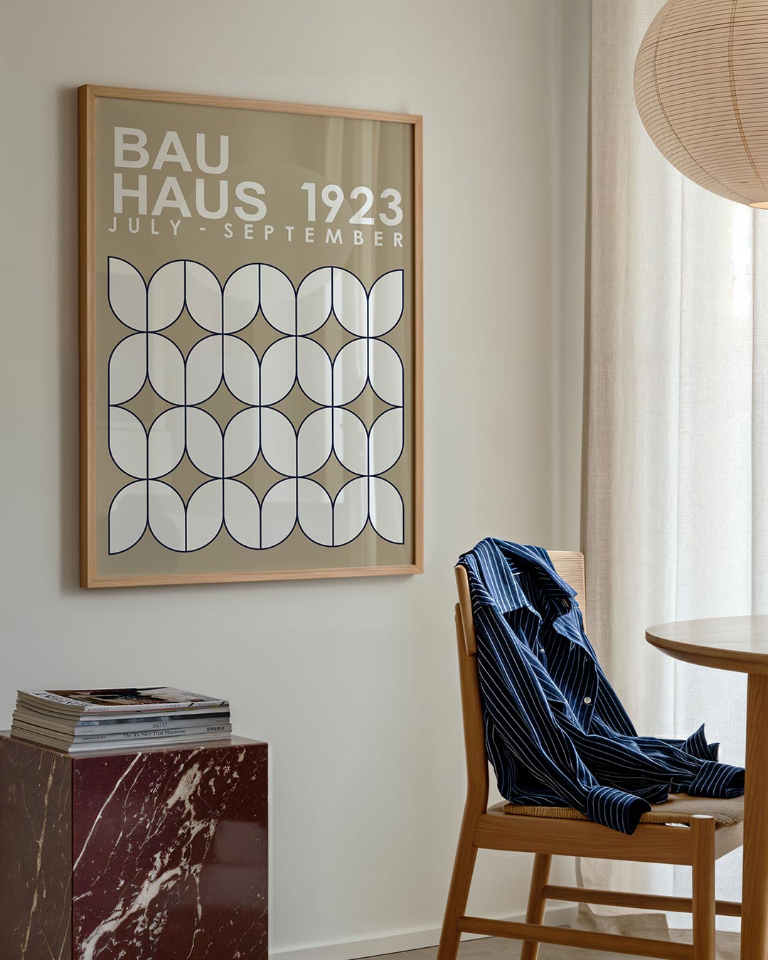 Vormritme en lijnen Poster