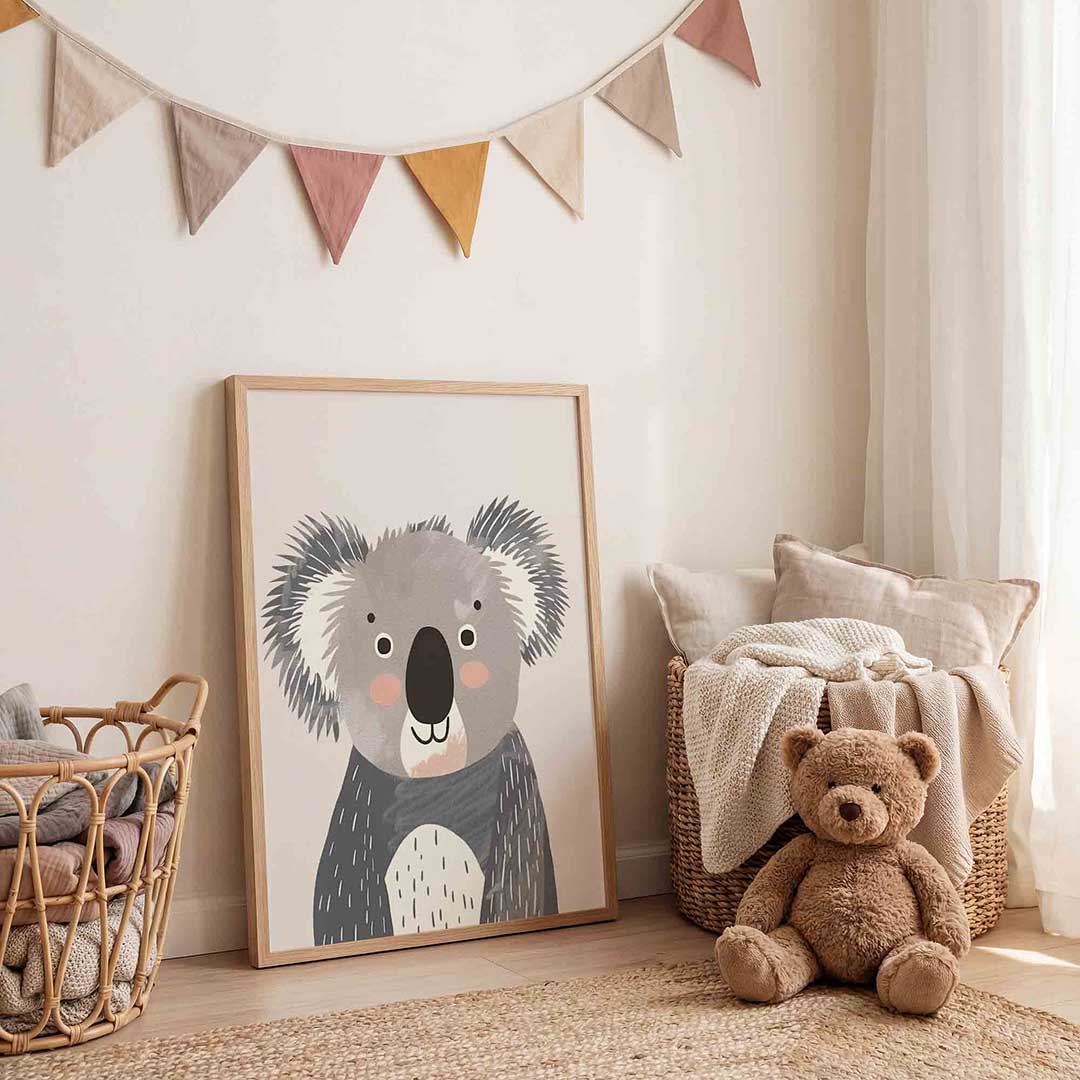 Koala illustratie Poster