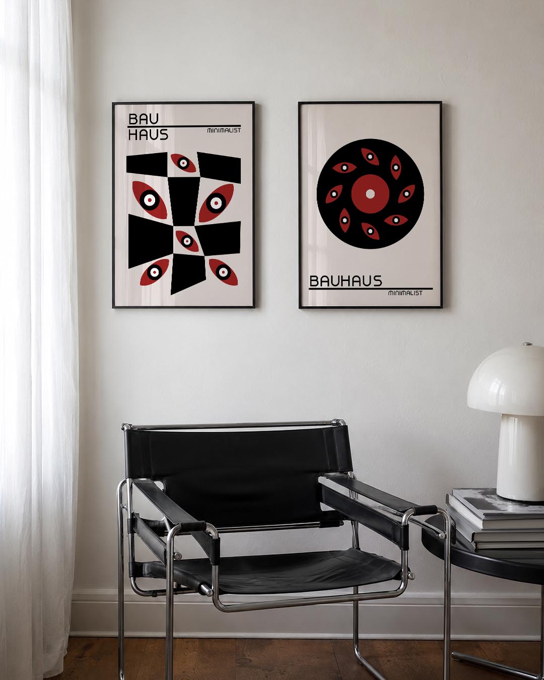 Vorm en kleurenspel Posterset