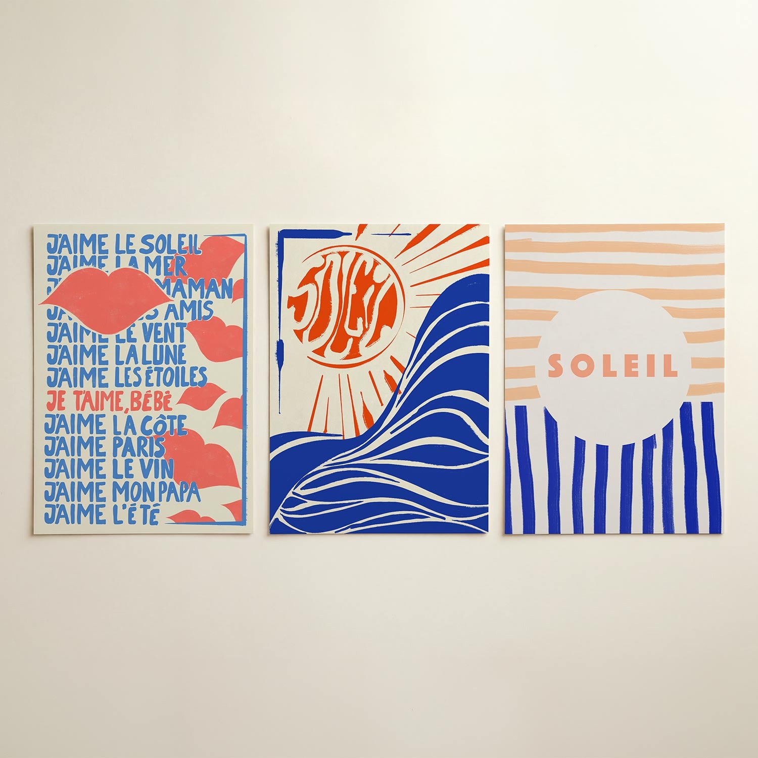 Kleurige woorden Posterset