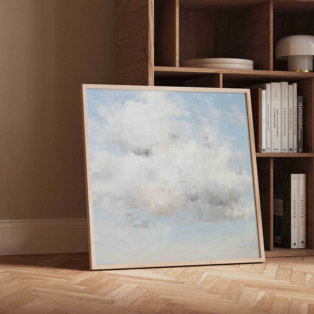Wolkachtige lucht Poster