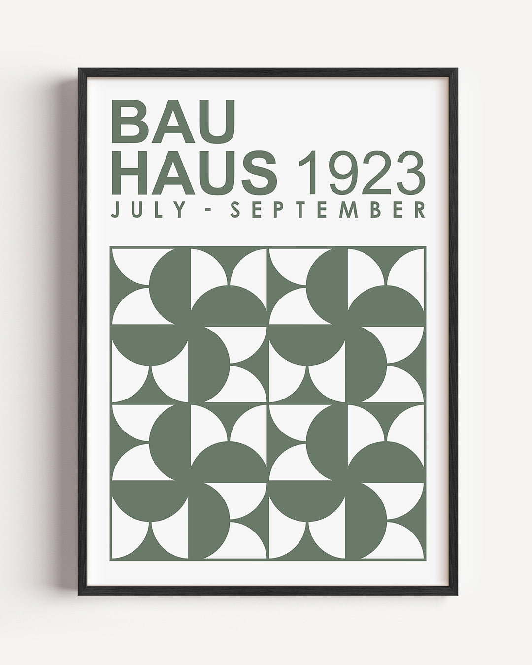 Vormritme en kleur Poster