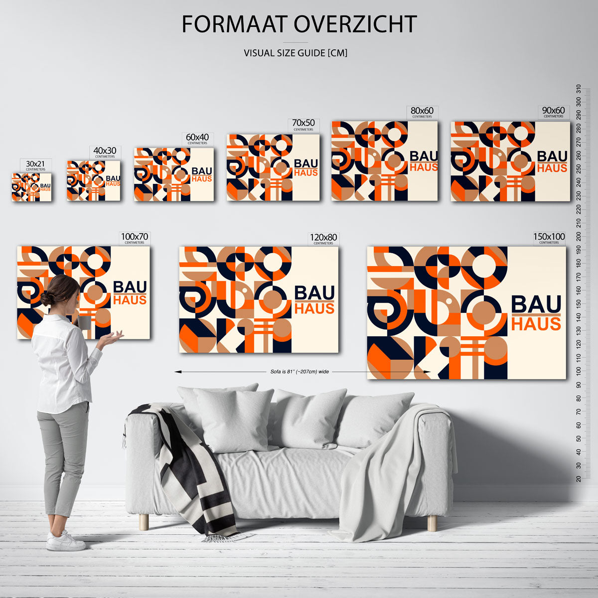 Vormen en vlakkenspel Poster
