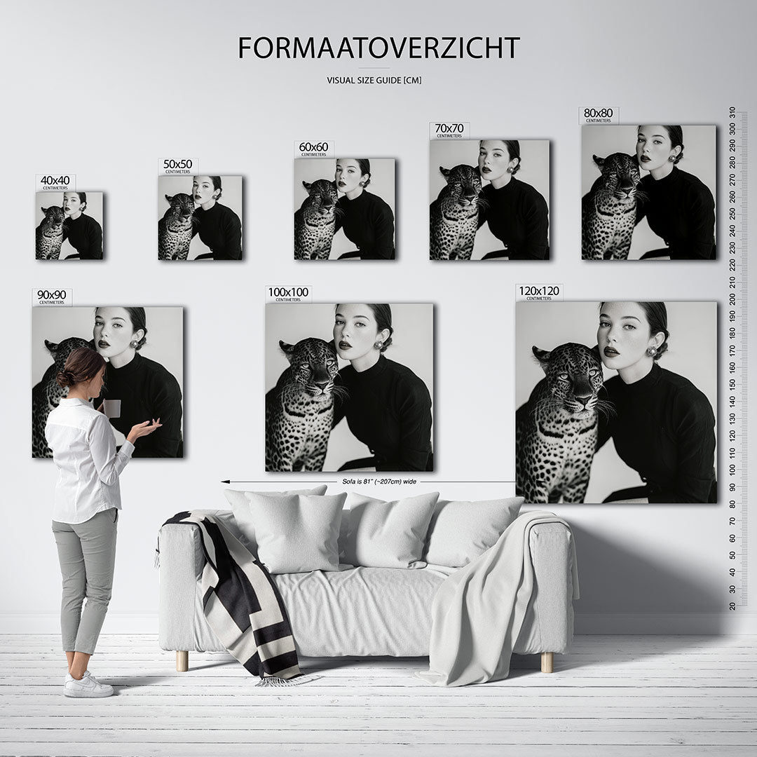 Dierlijke verbondenheid Kunstwerk