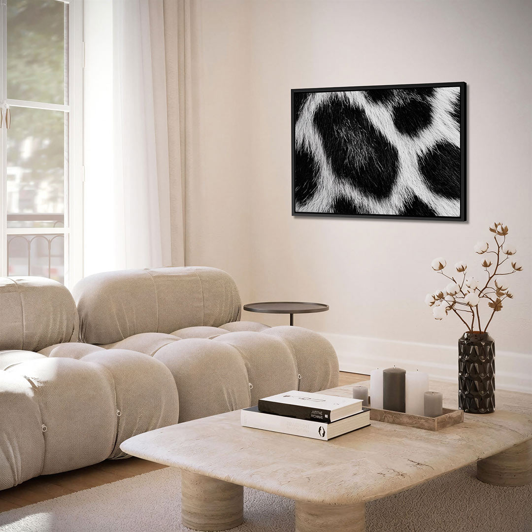Dierenprint textuur Kunstwerk