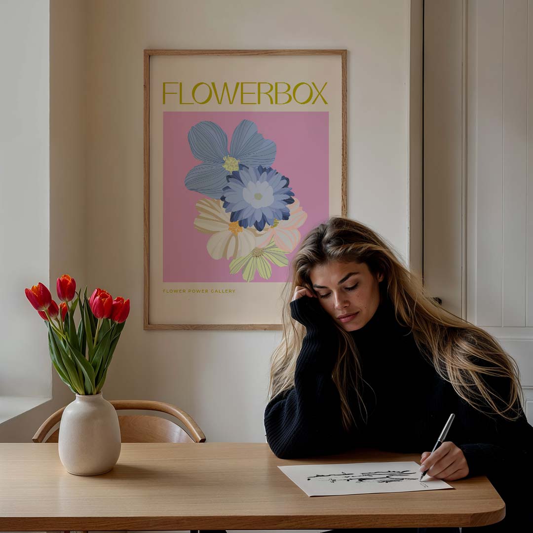 Bloemenpracht Poster-WallArtistic