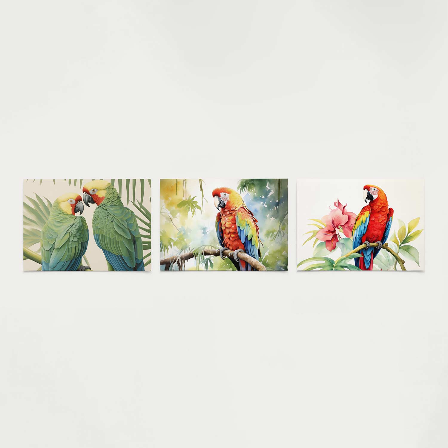 Tropische vleugels Posterset