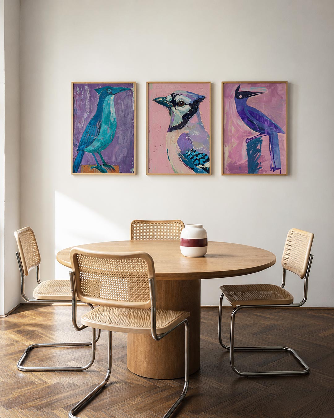 Vogel in kleur Posterset