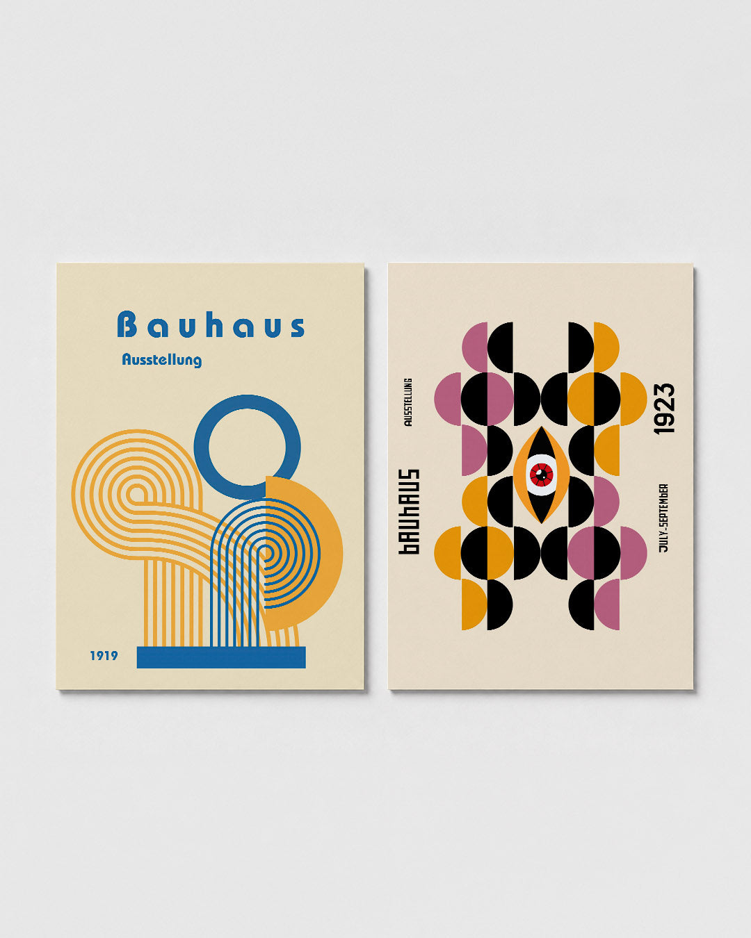 Kleurrijke cirkelpatronen Posterset