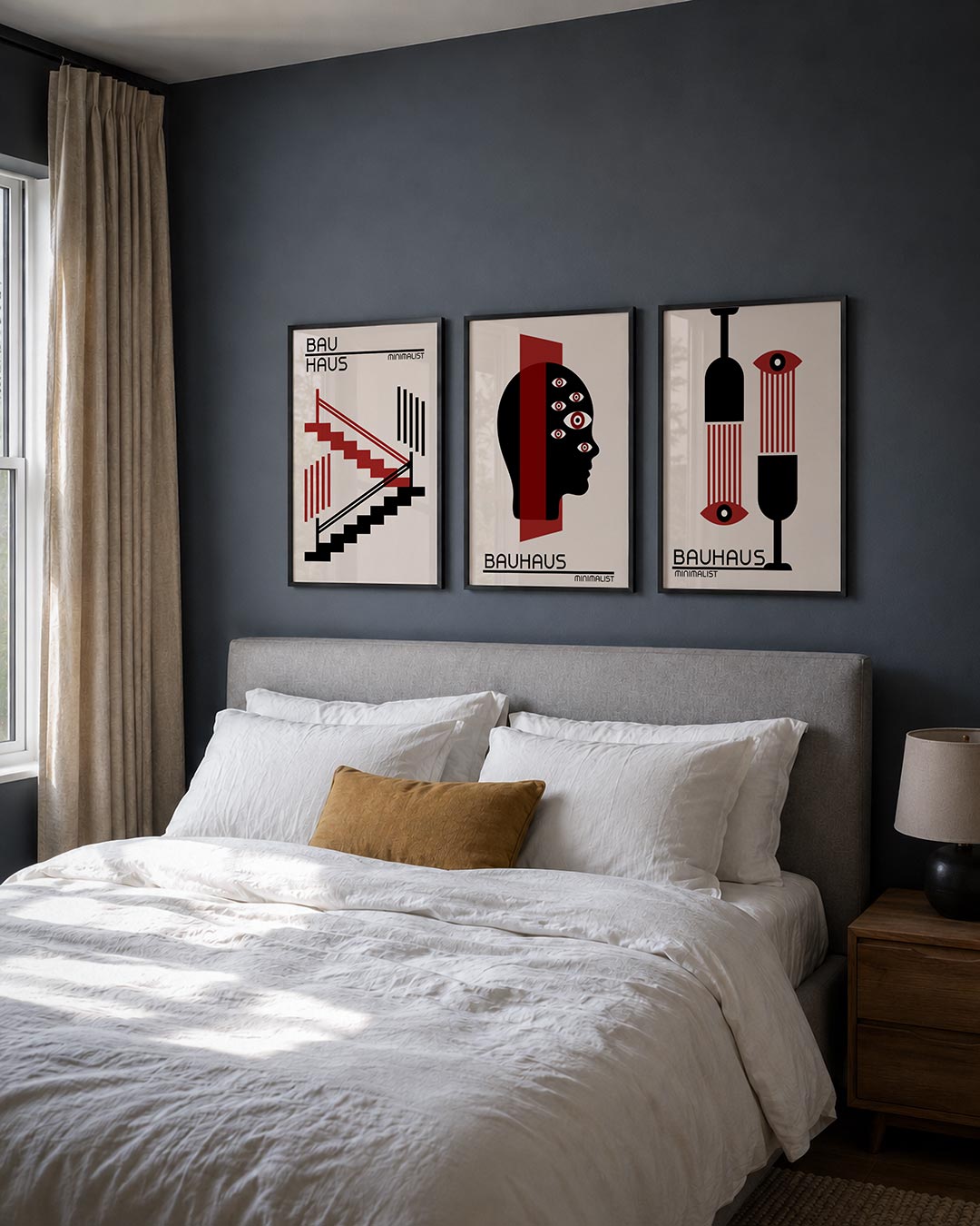 Trapvormen en lijnen Posterset