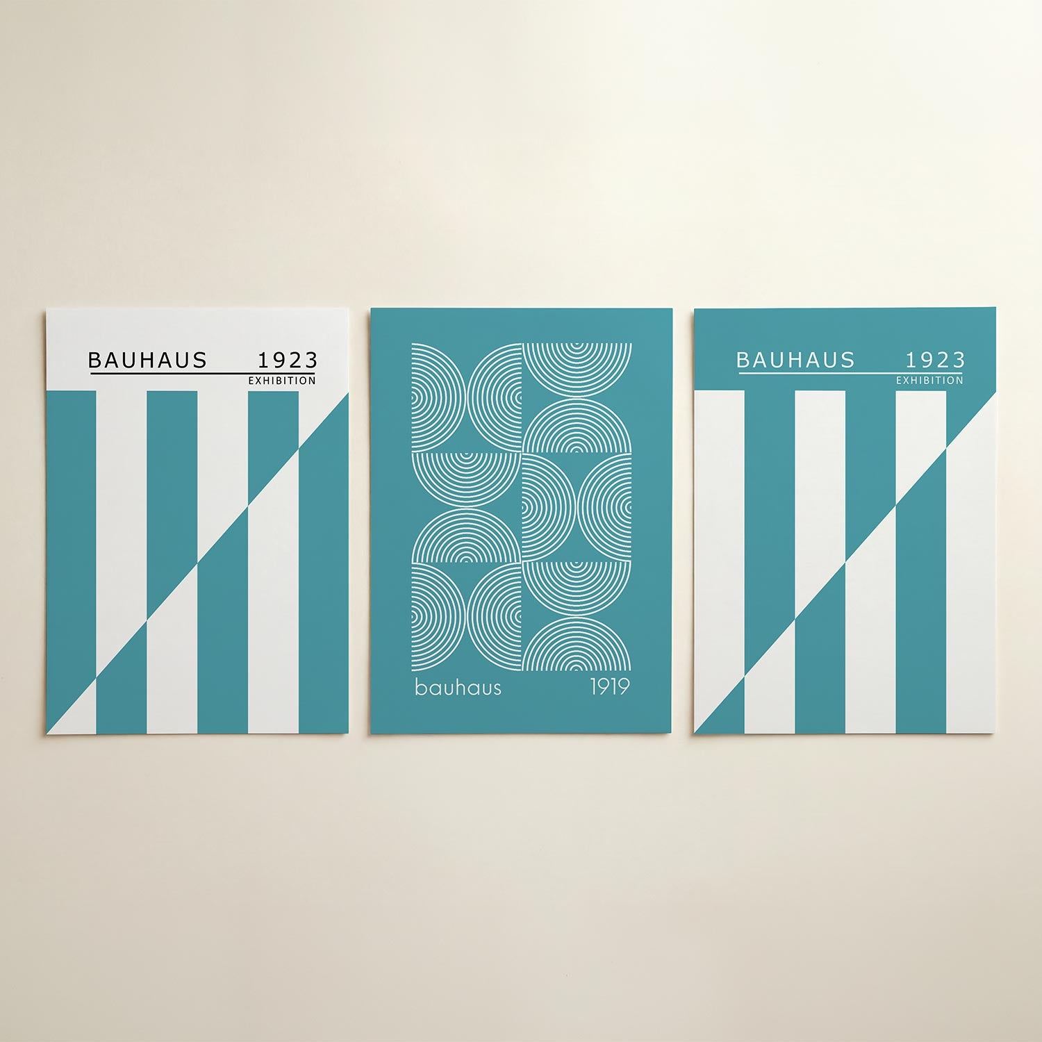 Lijnen en vlakken Posterset