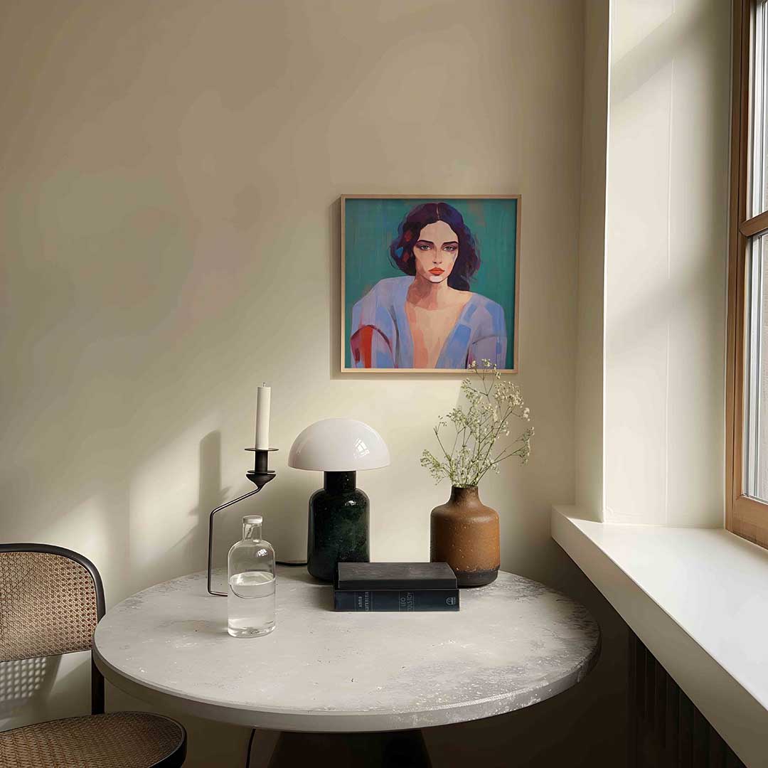 Vrouwelijk portret Poster