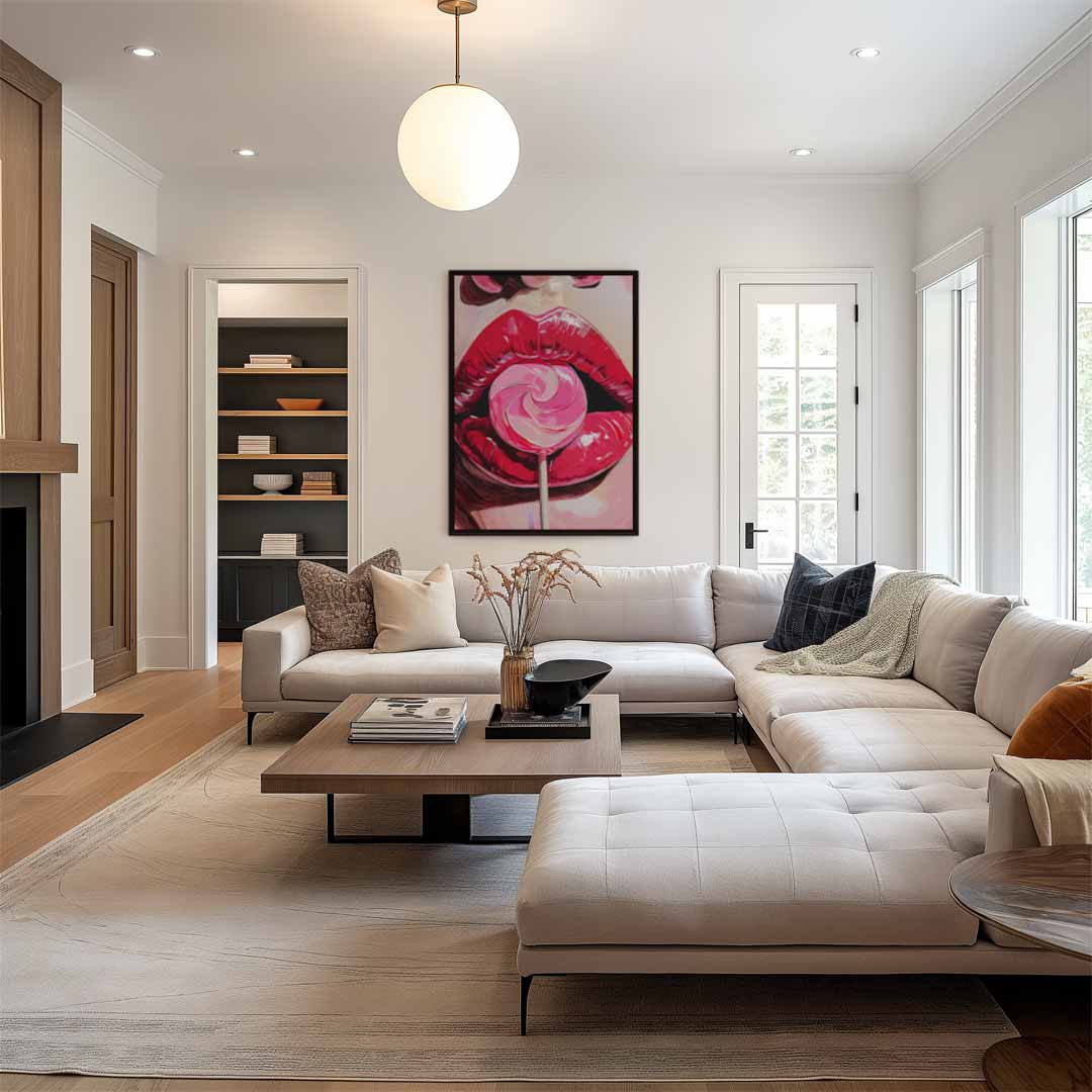 Zoete Verleiding Kunstwerk-canvas-dibond-plexiglas-wanddecoratie-WallArtistic