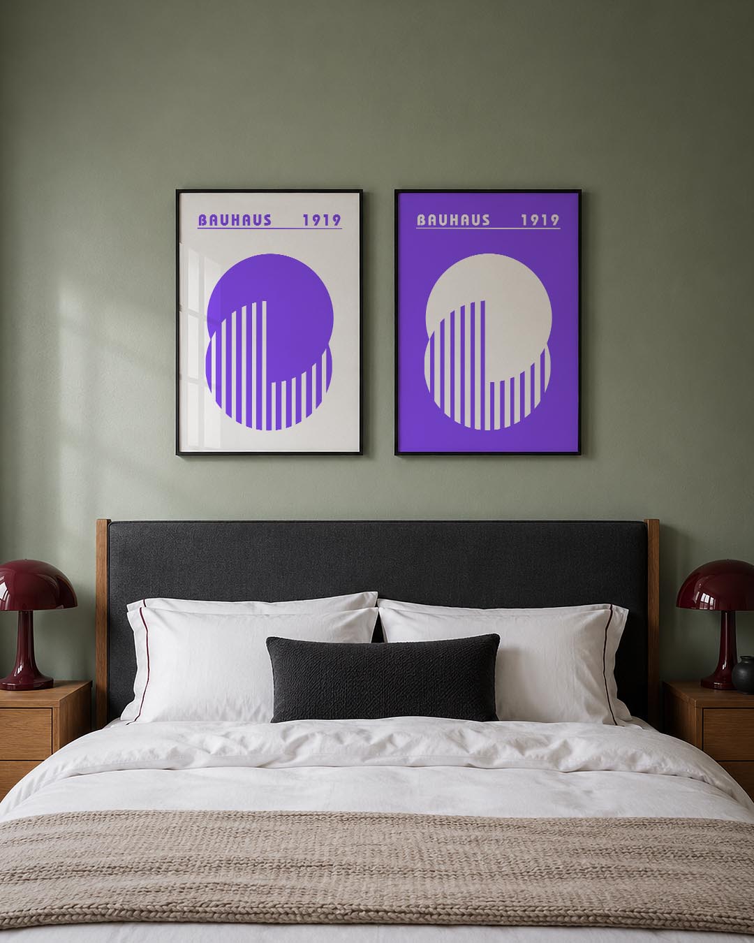 Cirkel en lijnen Posterset
